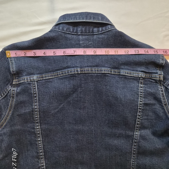 ​Gap 1969 Premium Denim Trucker Jacket - Dark Wash - XL - Picture 6 of 8